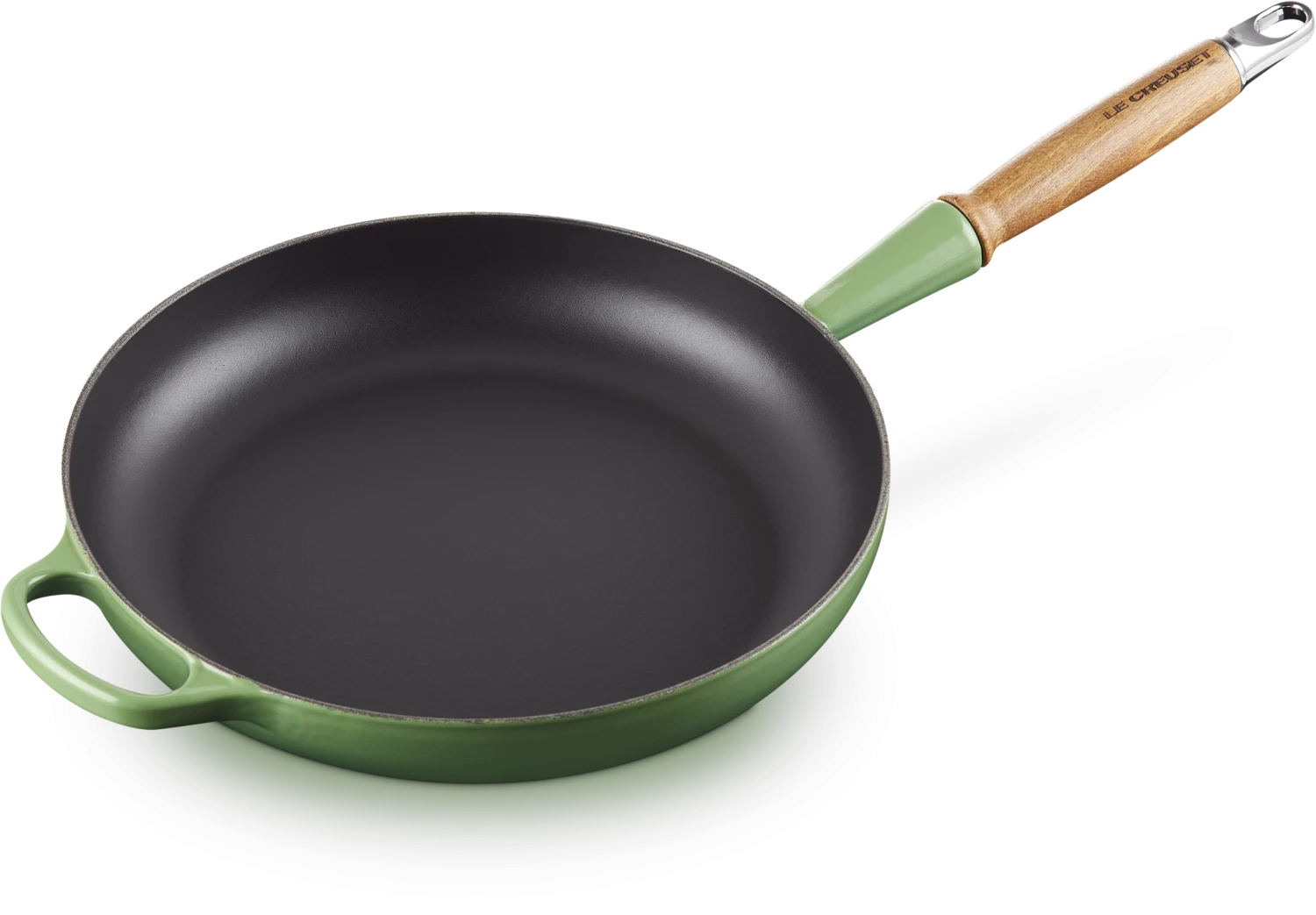 Le Creuset Bratpfanne Signature Aus Gusseisen In Bamboo Green 4 Le Creuset Bratpfanne Signature Aus Gusseisen In Bamboo Green – Bild 2