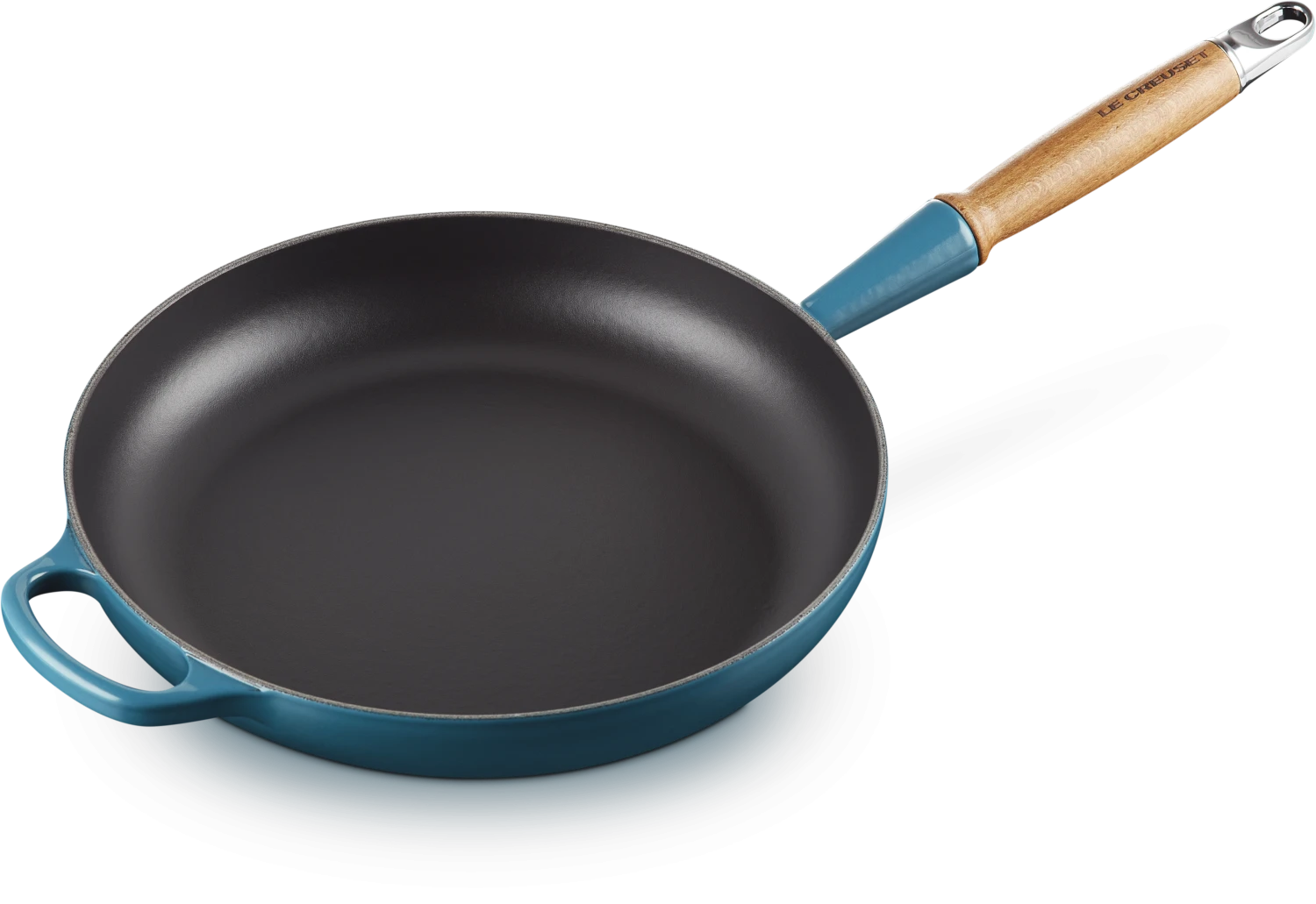 Le Creuset Bratpfanne Signature Aus Gusseisen In Deep Teal 3 Le Creuset Bratpfanne Signature Aus Gusseisen In Deep Teal – Bild 2