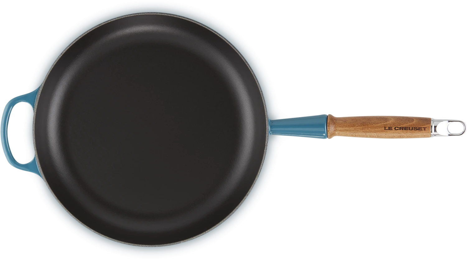 Le Creuset Bratpfanne Signature Aus Gusseisen In Deep Teal 4 Le Creuset Bratpfanne Signature Aus Gusseisen In Deep Teal – Bild 3