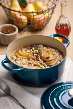 Le Creuset Bräter Signature Rund In Deep Teal -Küche Geschäft 21177206422430 00001 Braeter rund deep teal