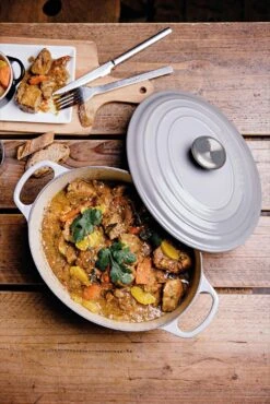 Le Creuset Bräter Signature Oval In Perlgrau -Küche Geschäft 21178295412430 LC perlgrau oval