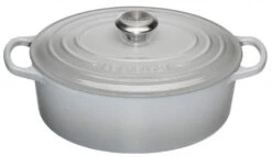 Le Creuset Bräter Signature Oval In Perlgrau