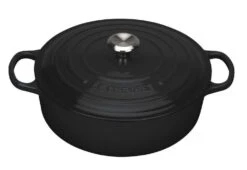 Le Creuset Gourmet-Bräter Signature In Schwarz