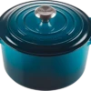 Le Creuset Hoher Bräter Signature Rund In Deep Teal 2 Le Creuset Hoher Bräter Signature Rund In Deep Teal -Küche Geschäft 21195246422430 2