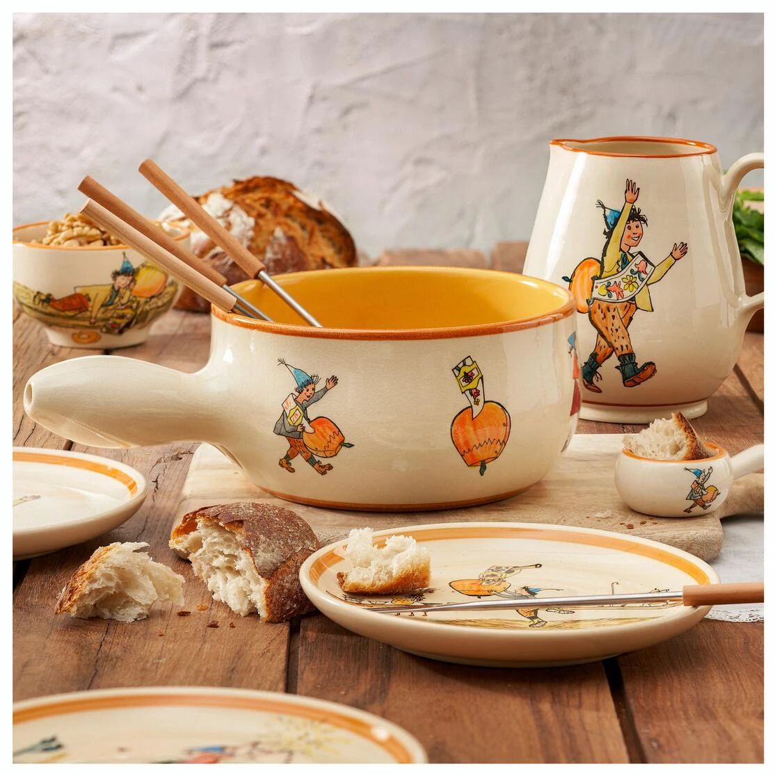 Kuhn Rikon Caquelon Induktion Carigiet Ursli ø 20cm 4 Kuhn Rikon Caquelon Induktion Carigiet Ursli ø 20cm – Bild 2