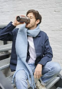 Mepal Thermobecher Ellipse 375 Ml - Titanium -Küche Geschäft 212 104180040300 insulated mug 375 ml titanium b portrait