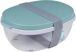Mepal Salatbox Ellipse - Nordic Green