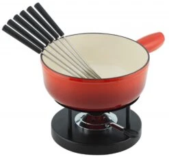Kuhn Rikon Käsefondue Set Aus Eisenguss Für Induktion, 8-teilig