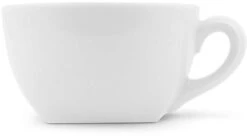 Classic Cappuccinotasse Von Porzellanfabrik Walküre, Weiß