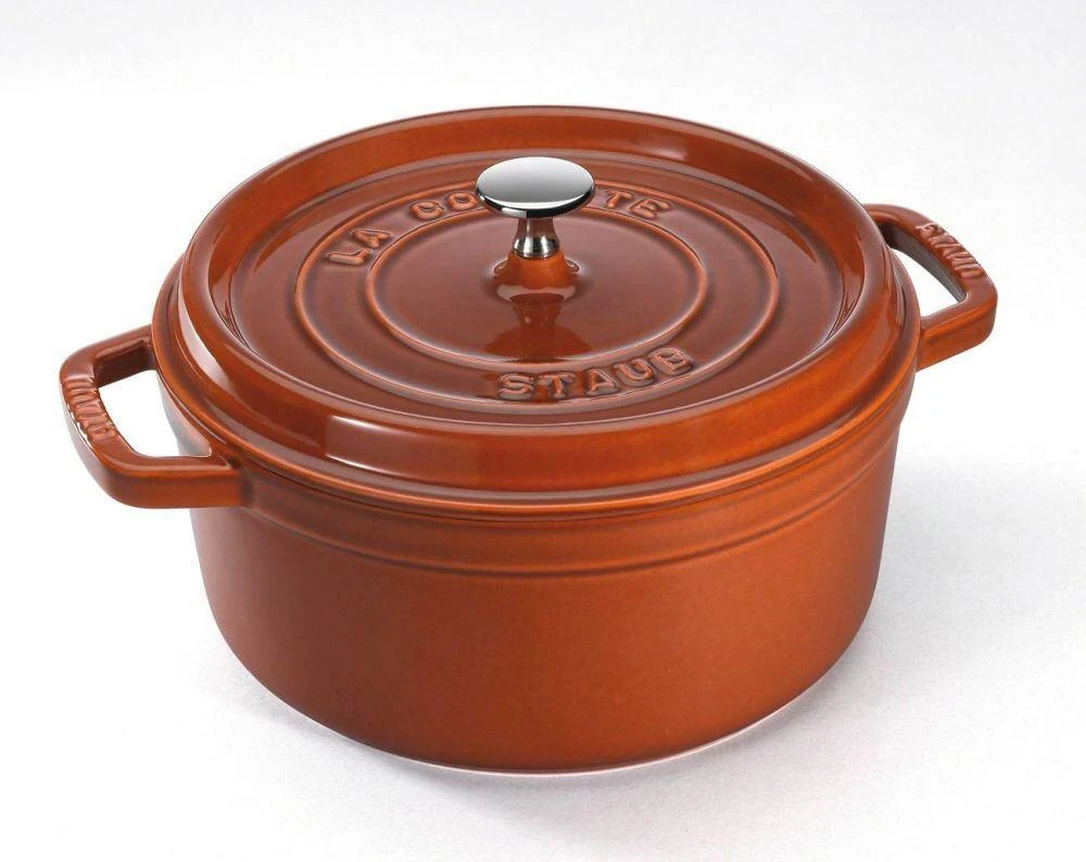 Staub Cocotte Rund Aus Gusseisen In Zimt 3 Staub Cocotte Rund Aus Gusseisen In Zimt