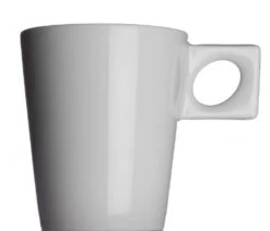 NYNY Kaffeebecher Von Porzellanfabrik Walküre, Weiß