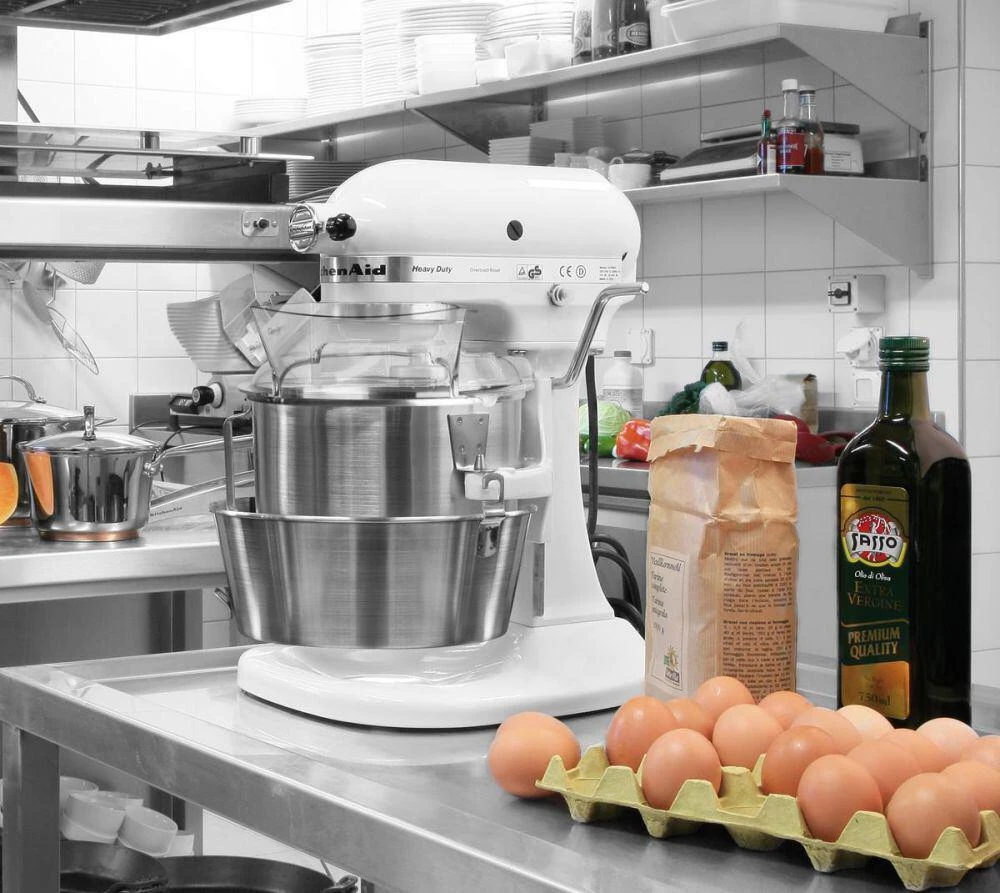 KitchenAid Küchenmaschine HEAVY DUTY In Weiß, 4,8 L 9 KitchenAid Küchenmaschine HEAVY DUTY In Weiß, 4,8 L – Bild 7