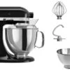 KitchenAid Küchenmaschine ARTISAN 175PS In Onyx Schwarz , 4,8 L -Küche Geschäft 5KSM175PS OB