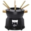 Le Creuset Fondue Set Aus Gusseisen In Schwarz -Küche Geschäft 60612000000460 Fondue Set schwarz 1 xl