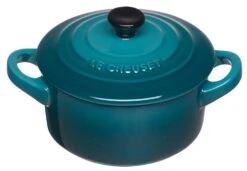 Le Creuset Mini Cocotte In Deep Teal