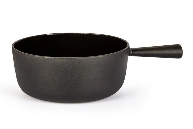 Stöckli Käsefondue-Caquelon Classic, Schwarz 7 Stöckli Käsefondue-Caquelon Classic, Schwarz – Bild 5