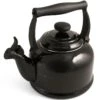 Le Creuset Wasserkessel Tradition Schwarz