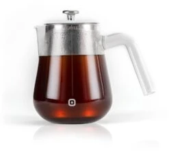 Carl Henkel Kaffeekanne X-TRACT-BREW ARCA, Clear Handle -Küche Geschäft ARCA x tract brew 0 8l clear handle pack shot with coffee Carl Henkel