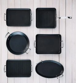 Le Creuset Aluminium-Antihaft-Bratreine 19 Le Creuset Aluminium-Antihaft-Bratreine -Küche Geschäft Aluminium Antihaft Spezialformen Sortimentsuebersicht 1 l