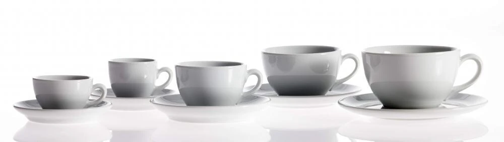 Classic Kaffeetasse Von Porzellanfabrik Walküre, Weiß 4 Classic Kaffeetasse Von Porzellanfabrik Walküre, Weiß – Bild 2