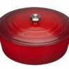 Le Creuset Bräter Signature Oval, 40 Cm (Gänsebräter) In Kirschrot -Küche Geschäft Gaensebraeter Signature oval kirschrot xl
