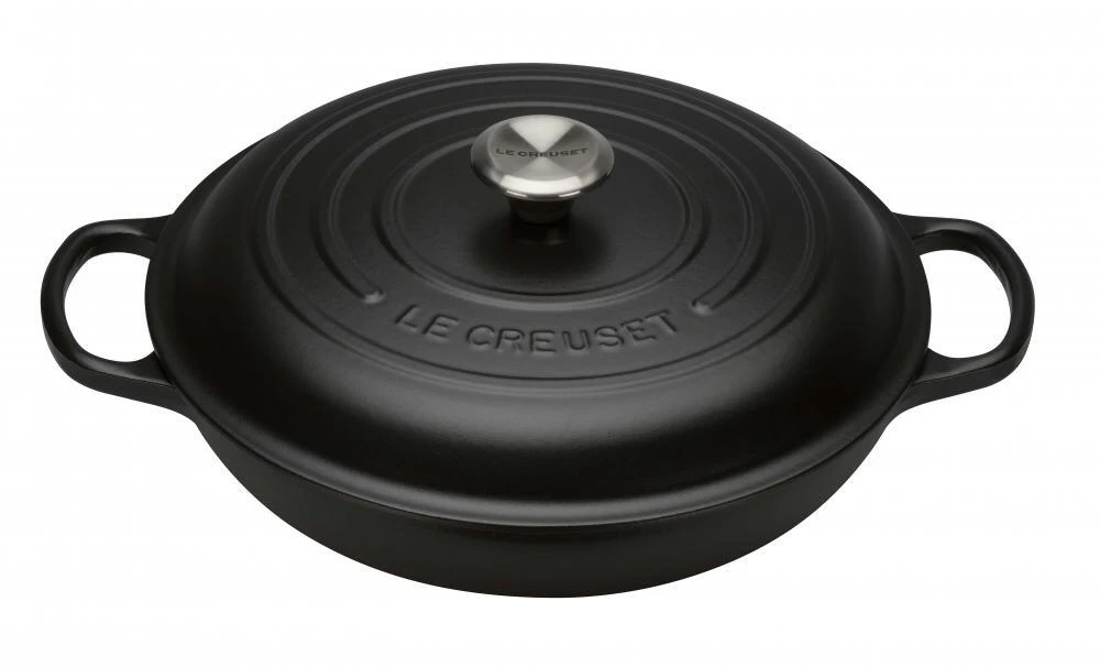Le Creuset Gourmet-Profitopf Signature In Schwarz 3 Le Creuset Gourmet-Profitopf Signature In Schwarz