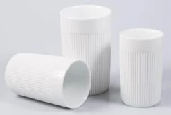 Carl Henkel Thermobecher Ionic Mug In Weiß -Küche Geschäft IONIG Mugs 3 neu l