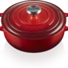 Le Creuset Sauteuse Signature Aus Gusseisen In Kirschrot