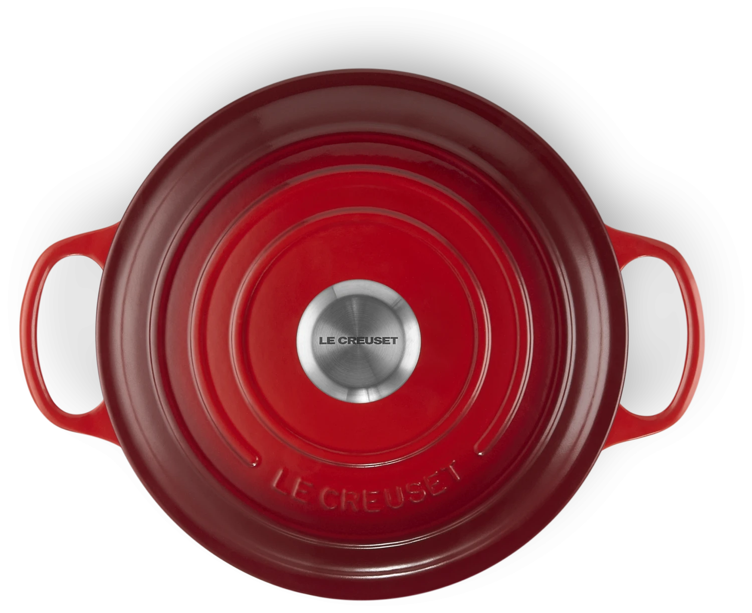 Le Creuset Sauteuse Signature Aus Gusseisen In Kirschrot 5 Le Creuset Sauteuse Signature Aus Gusseisen In Kirschrot – Bild 3