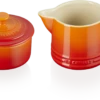 Le Creuset Zucker- & Milchset Signature In Ofenrot -Küche Geschäft LC 20220403 ZS PS OS 89331000900003 002