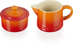 Le Creuset Zucker- & Milchset Signature In Ofenrot