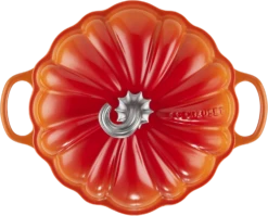 Le Creuset Kürbis-Bräter Signature 24 Cm In Ofenrot -Küche Geschäft LC 20220602 HL PS NS 21238240902430 004