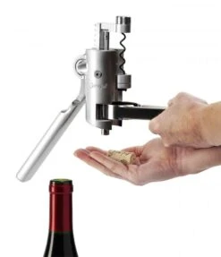 Le Creuset Screwpull Korkenzieher Leverpull LM-G10 Geo In Metal -Küche Geschäft LMG10 Metal Anw 6 l