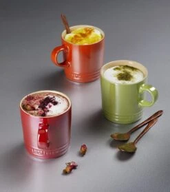 Le Creuset Becher 0,35 Liter In Ofenrot Metallic -Küche Geschäft Le Creuset 15 1