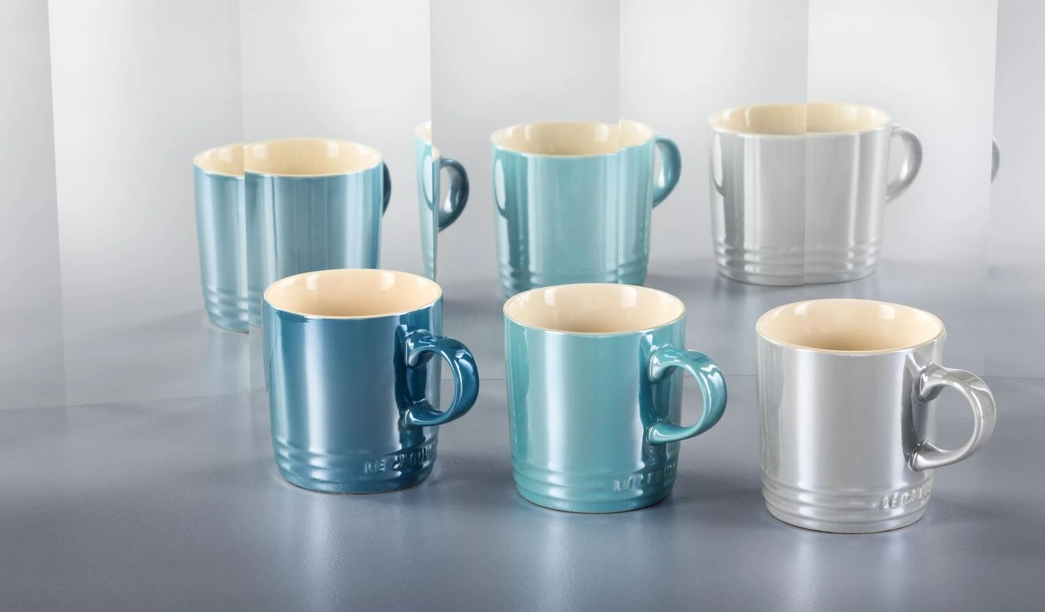 Le Creuset Becher 0,35 Liter In Karibik Metallic 5 Le Creuset Becher 0,35 Liter In Karibik Metallic – Bild 3