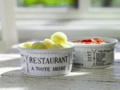 Pillivuyt Teller Brasserie -Küche Geschäft Ramikins Brasserie 2