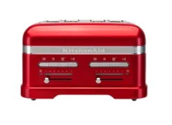 KitchenAid Toaster ARTISAN 4-Scheiben In Liebesapfelrot -Küche Geschäft Toaster 5KMT4205 Front