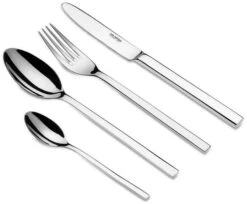 Carl Mertens Besteckserie Livorno, Edelstahl 18/10, 24-teilig