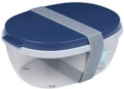 Mepal Salatbox Ellipse - Nordic Denim