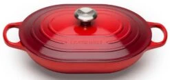 Le Creuset Oblong Signature In Kirschrot
