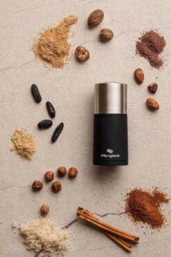 Microplane Muskatmühle In Edelstahl -Küche Geschäft web MP Spice Mill 48960ss w spices overhead l